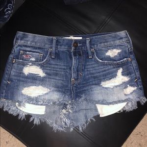 Distressed Hollister Shorts!